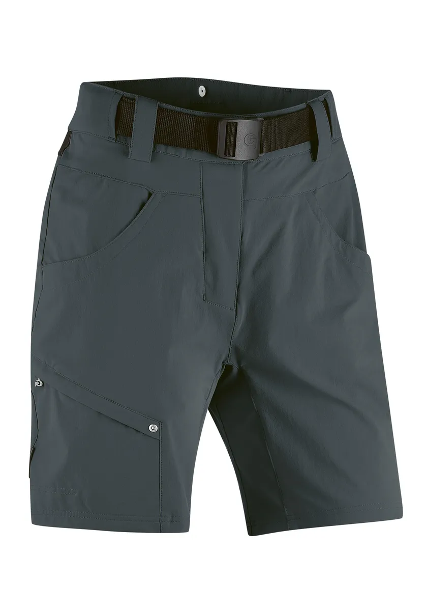 Велосипедки Gonso "Mira 0", короткие женские велосипедки с подкладкой на сидении, водоотталкивающие, включая пояс, антрацит
Велосипедки Gonso "Mira 0", короткие женские велосипедки с подкладкой на сидении, водоотталкивающие, включая пояс, антрацит