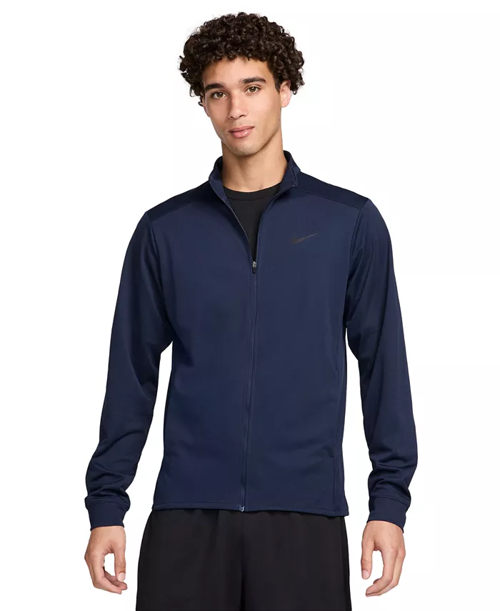 Мужская куртка Totality Dri-FIT с молнией по всей длине Nike, синий
Мужская куртка Totality Dri-FIT с молнией по всей длине Nike, синий