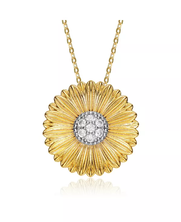 Подвеска-Цветок с круглым кубическим цирконием, позолоченная 14 карат Rachel Glauber, gold
Подвеска-Цветок с круглым кубическим цирконием, позолоченная 14 карат Rachel Glauber, gold