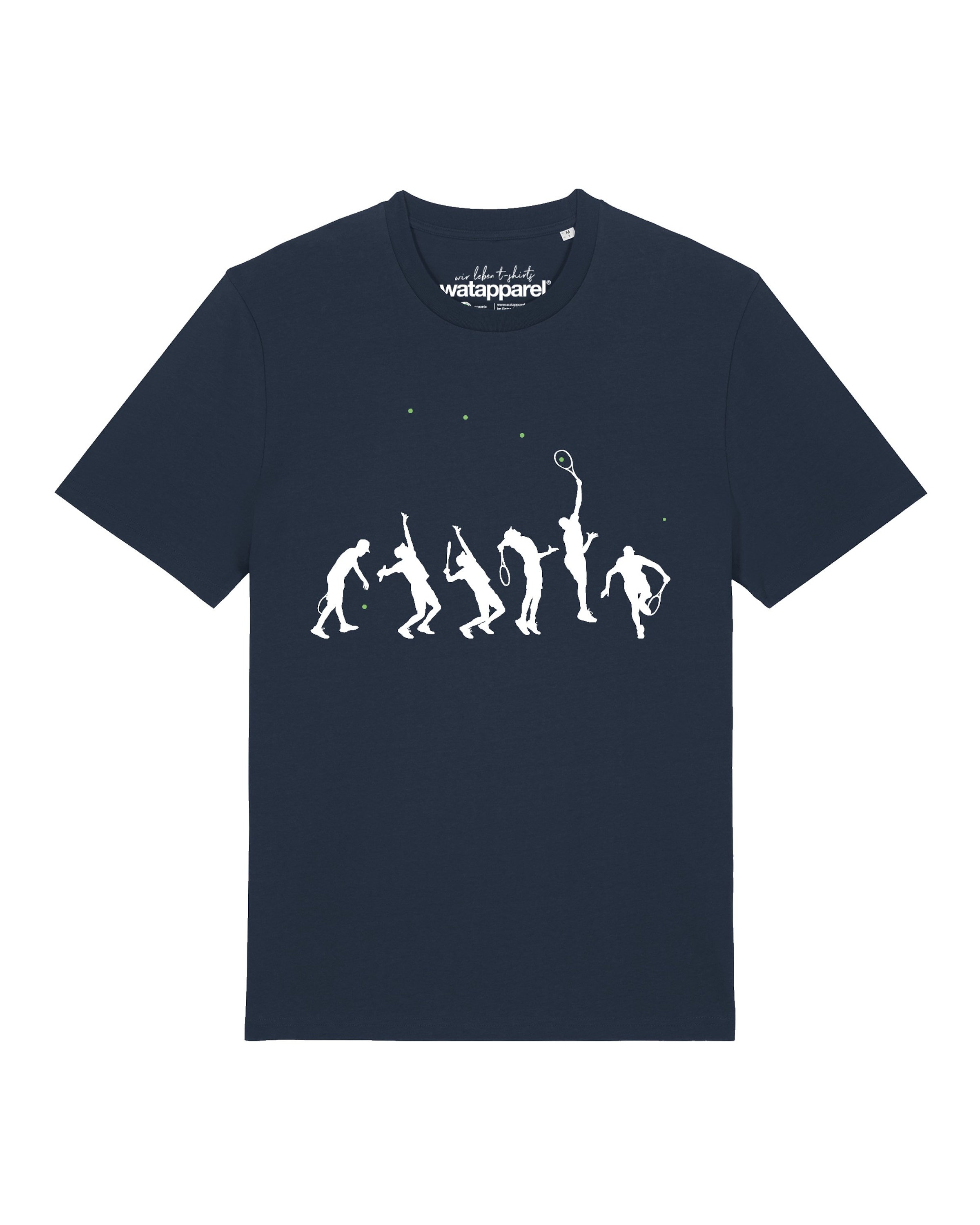 Watapparel Футболка 'Tennis Evolution' в цвете Navy
Watapparel Футболка 'Tennis Evolution' в цвете Navy