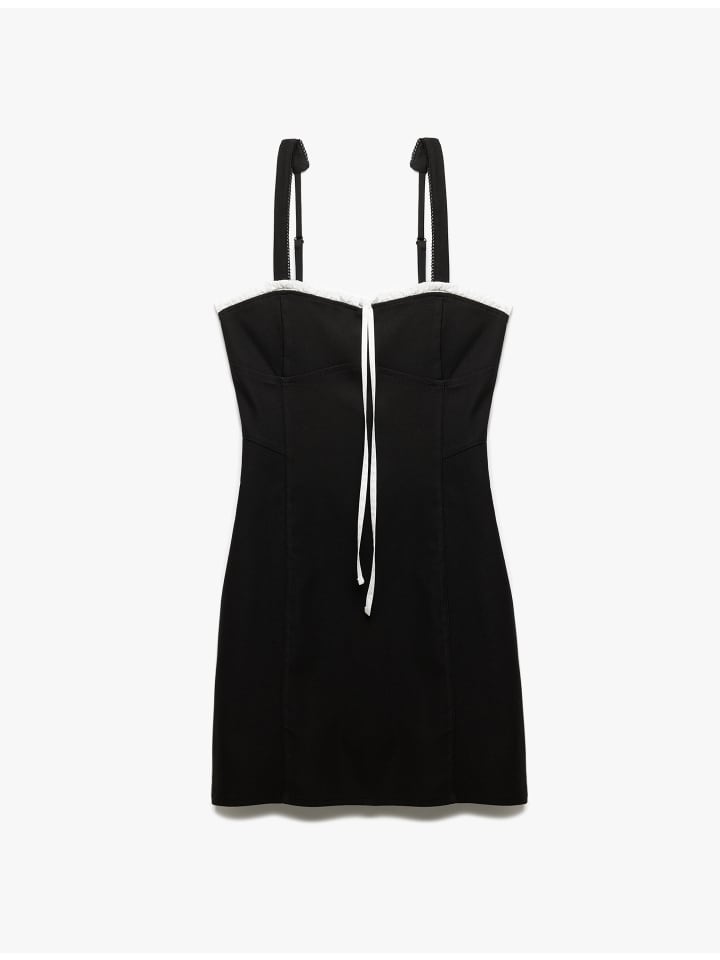 Короткое платье KOTON, черный 
Короткое платье KOTON, черный