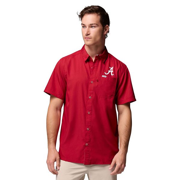 Мужская рубашка на пуговицах Alabama Crimson Tide Columbia
Мужская рубашка на пуговицах Alabama Crimson Tide Columbia