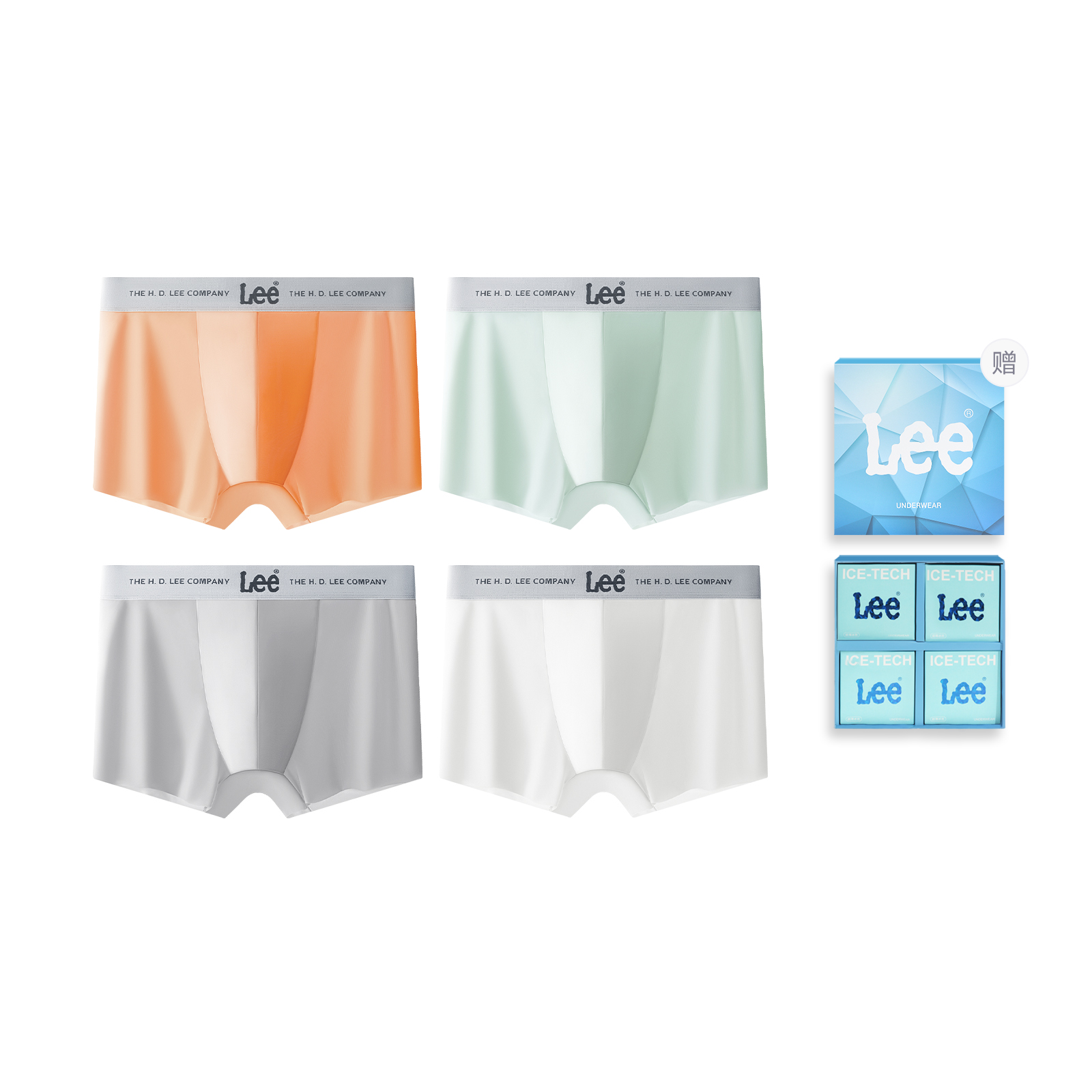 Lee Летнее белье SS23 Ice Series подарочный набор для мужчин 4 шт
Lee Летнее белье SS23 Ice Series подарочный набор для мужчин 4 шт