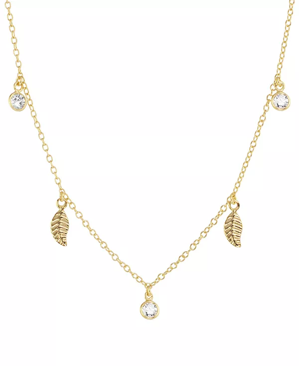 Ожерелье с подвеской в виде пера и кубическим цирконием (5/8 карата) из 14-каратного золота на стерлинговом серебре Macy'S, gold
Ожерелье с подвеской в виде пера и кубическим цирконием (5/8 карата) из 14-каратного золота на стерлинговом серебре Macy'S, gold