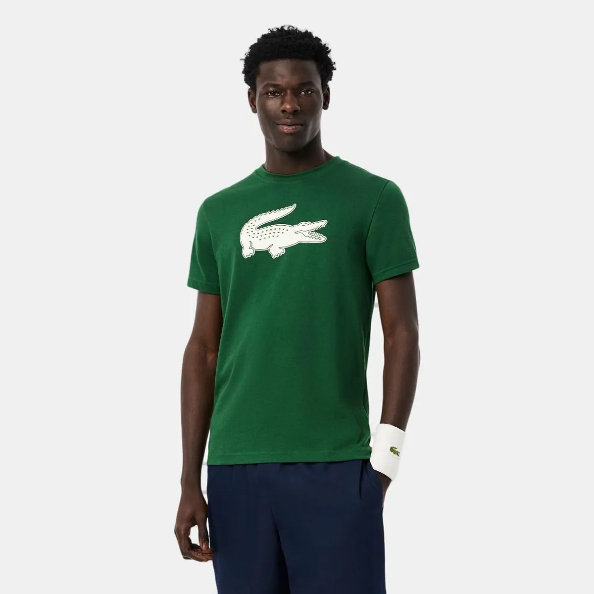 Дышащая, ультрасухая спортивная футболка с круглым вырезом Lacoste, зеленый
Дышащая, ультрасухая спортивная футболка с круглым вырезом Lacoste, зеленый