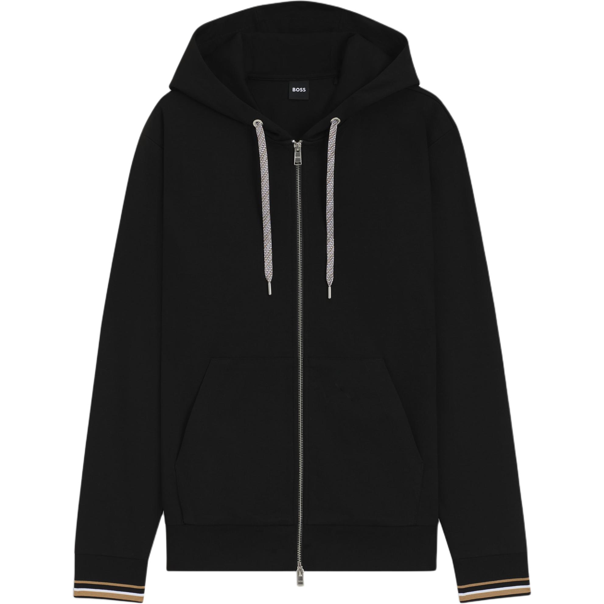 Boss Zip front Hoodie HUGO BOSS, черный
Boss Zip front Hoodie HUGO BOSS, черный