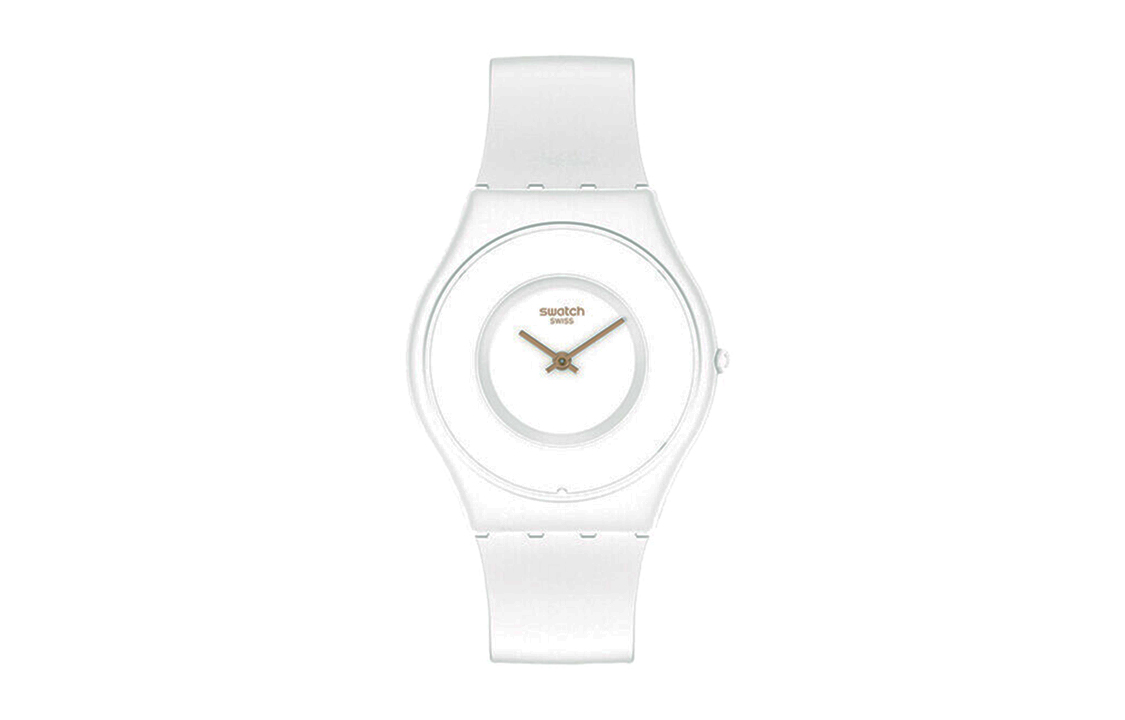 Унисекс белые часы 34 мм SS09W100 SWATCH
Унисекс белые часы 34 мм SS09W100 SWATCH