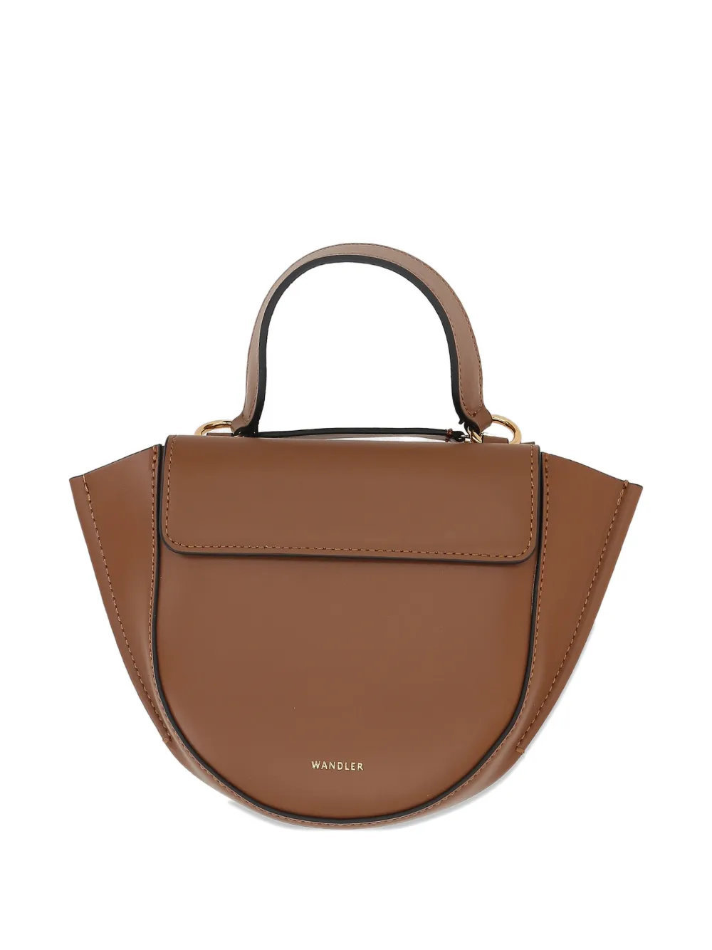 Мини-сумка-тоут Hortensia из кожи Wandler, коричневый
Мини-сумка-тоут Hortensia из кожи Wandler, коричневый