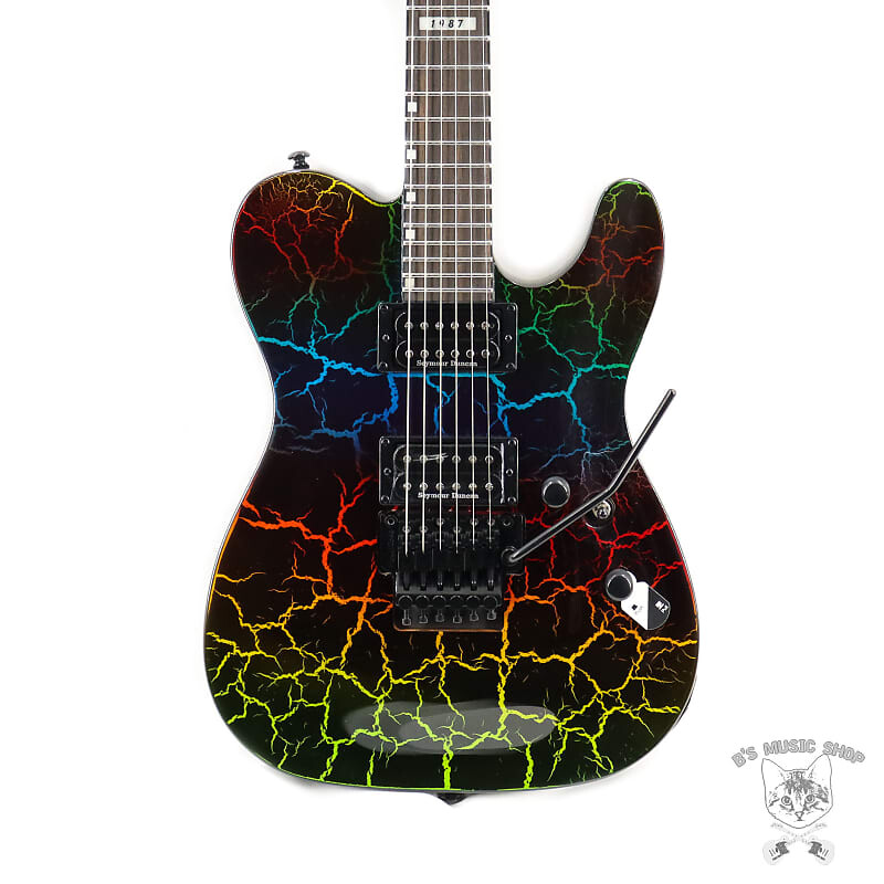 Электрогитара LTD Eclipse '87 in Rainbow Crackle
Электрогитара LTD Eclipse '87 in Rainbow Crackle