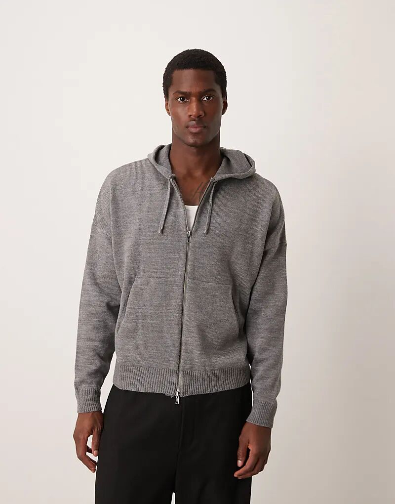 Экстремально свободный трикотажный худи свободного кроя серого меланжевого цвета ASOS DESIGN
Экстремально свободный трикотажный худи свободного кроя серого меланжевого цвета ASOS DESIGN