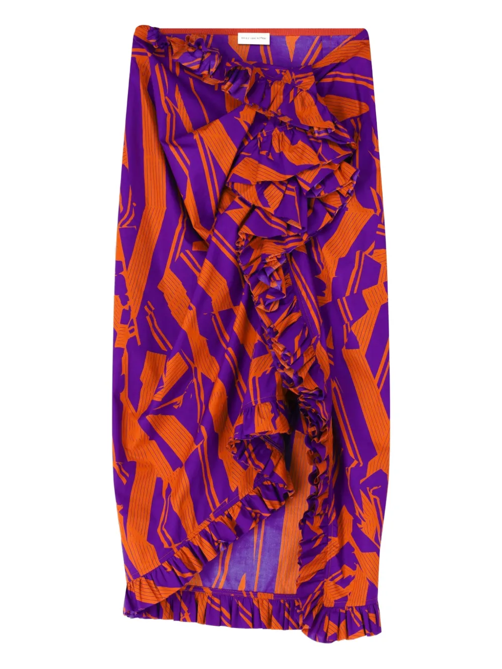 Юбка с оборками DRIES VAN NOTEN, фиолетовый
Юбка с оборками DRIES VAN NOTEN, фиолетовый