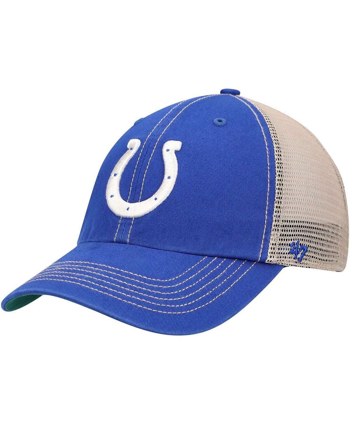 Мужская кепка Snapback Royal, натуральный цвет Indianapolis Colts Trawler Trucker Clean Up Snapback '47 Brand
Мужская кепка Snapback Royal, натуральный цвет Indianapolis Colts Trawler Trucker Clean Up Snapback '47 Brand