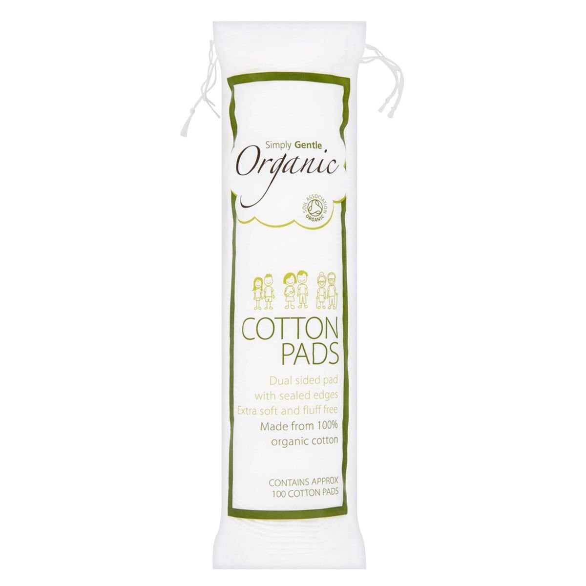 Simply Gentle, подушечки из органического хлопка, 100 шт
Simply Gentle, подушечки из органического хлопка, 100 шт