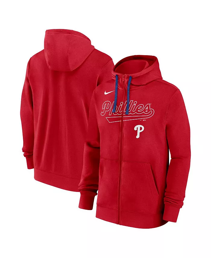 Мужская красная толстовка Philadelphia Phillies Knockout Script с молнией по всей длине Nike
Мужская красная толстовка Philadelphia Phillies Knockout Script с молнией по всей длине Nike