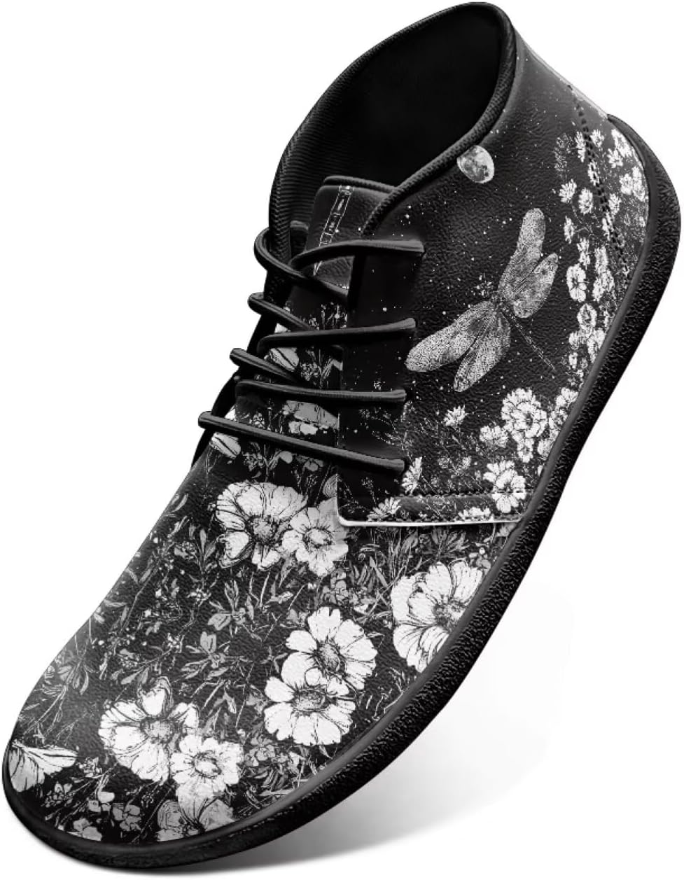 Мужские босоножки с широким носком с принтом животных - тренировочные кроссовки с резиновой подошвой Watdotory, Dragonfly Moon Flower
Мужские босоножки с широким носком с принтом животных - тренировочные кроссовки с резиновой подошвой Watdotory, Dragonfly Moon Flower