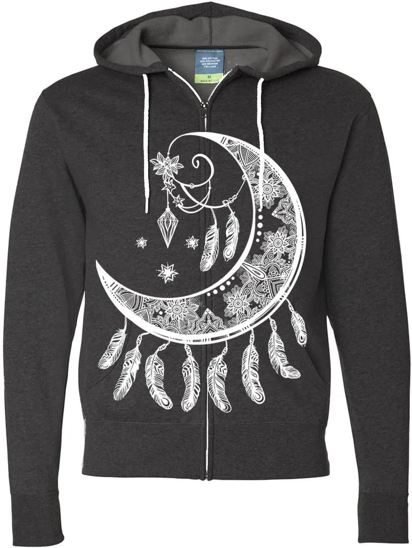 Толстовка с капюшоном на молнии Crescent Moon Dreamcatcher White Dolphin Shirt Co
Толстовка с капюшоном на молнии Crescent Moon Dreamcatcher White Dolphin Shirt Co