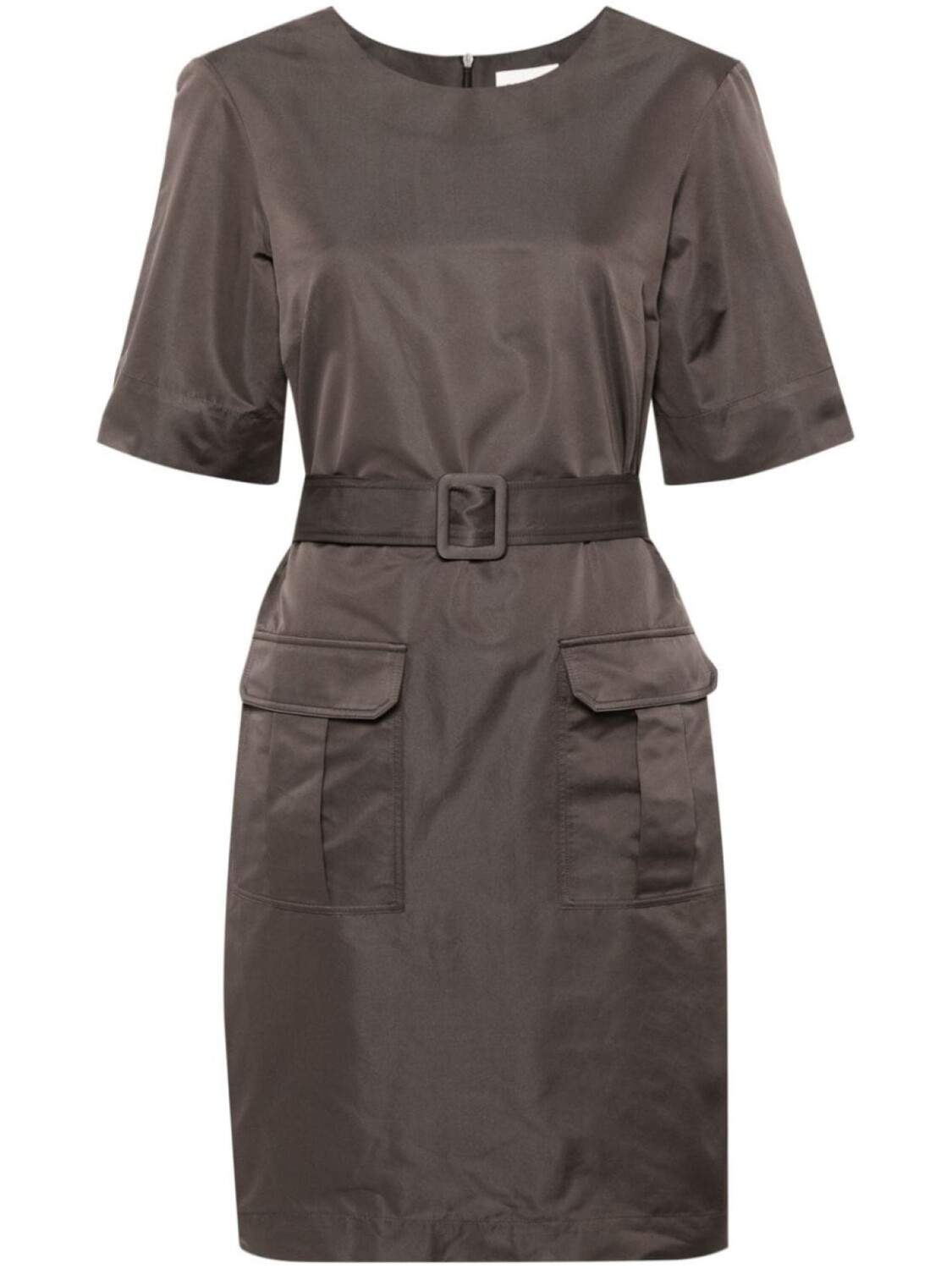 P.A.R.O.S.H. платье мини с поясом, коричневый
P.A.R.O.S.H. платье мини с поясом, коричневый