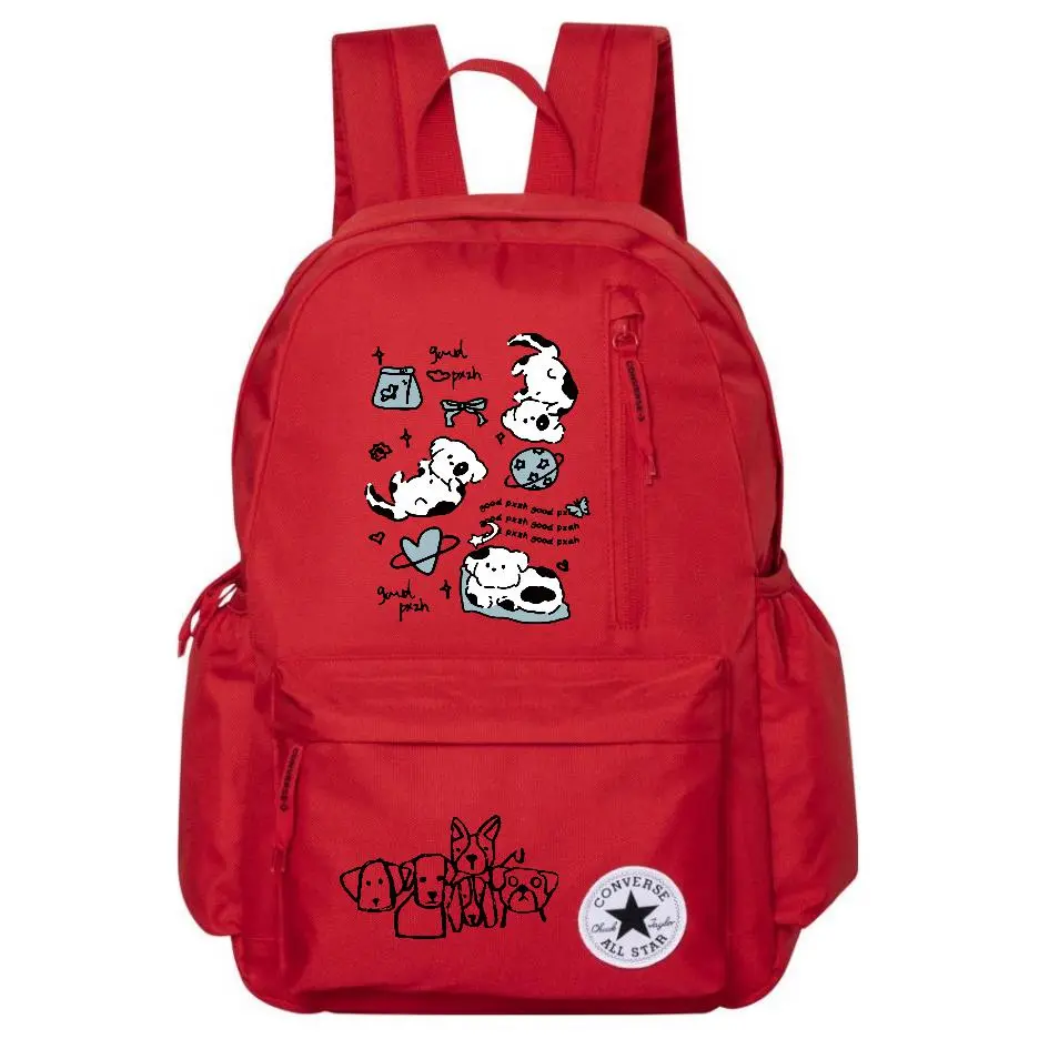 Converse Полиэстеровый рюкзак обычный унисекс красный, Cartoon Puppy
Converse Полиэстеровый рюкзак обычный унисекс красный, Cartoon Puppy