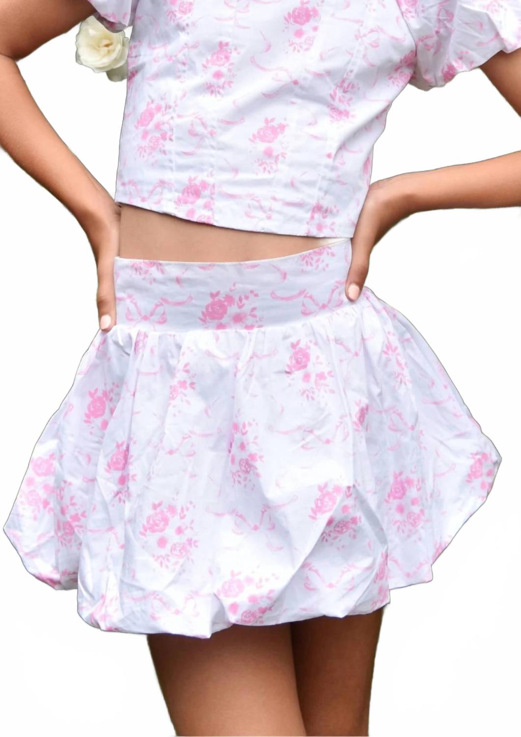 Детская плиссированная юбка-пузырь в цветочном принте Flowers by zoe, Floral
Детская плиссированная юбка-пузырь в цветочном принте Flowers by zoe, Floral