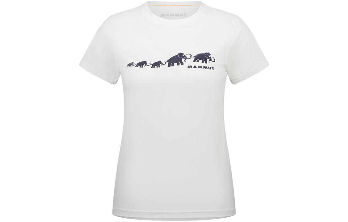 Футболка QD женская с круглым вырезом, умеренно прямого кроя MAMMUT, белый print
Футболка QD женская с круглым вырезом, умеренно прямого кроя MAMMUT, белый print