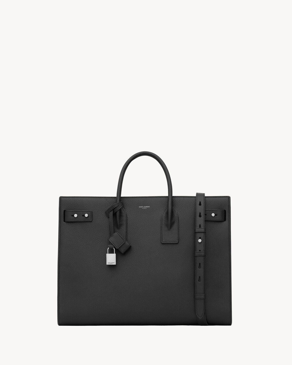 SAC DE JOUR тонкая большая из зернистой кожи SAINT LAURENT, черный
SAC DE JOUR тонкая большая из зернистой кожи SAINT LAURENT, черный