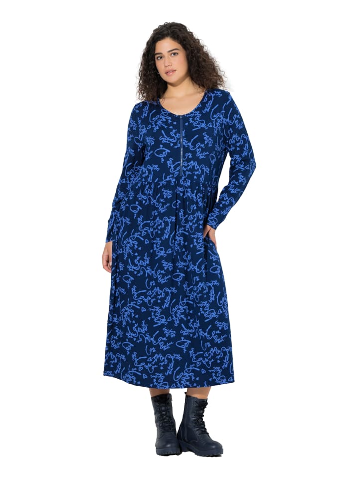 Ulla Popken Платье темно-синего цвета
Ulla Popken Платье темно-синего цвета