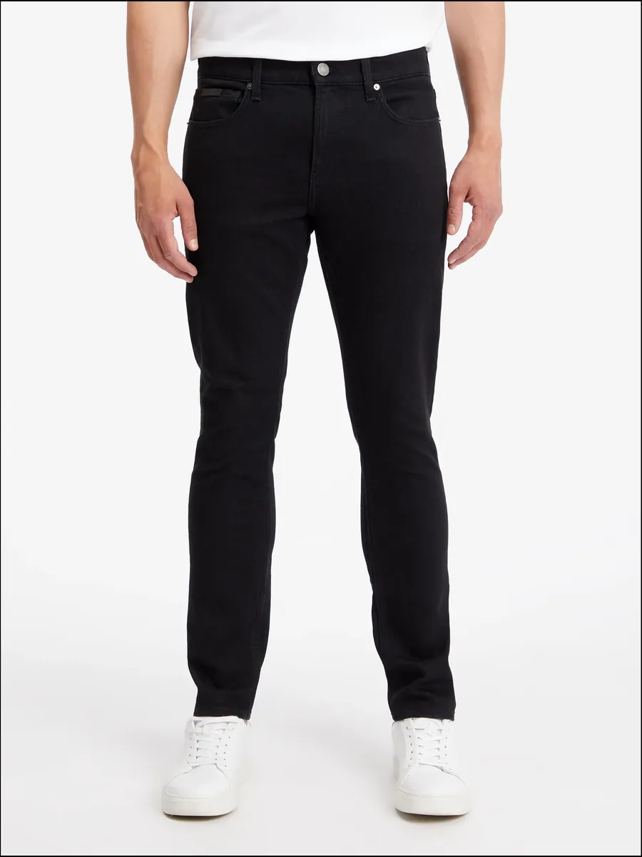 Узкие джинсы Calvin Klein "SLIM FIT RINSE BLACK", модель с 5 карманами, черный
Узкие джинсы Calvin Klein "SLIM FIT RINSE BLACK", модель с 5 карманами, черный