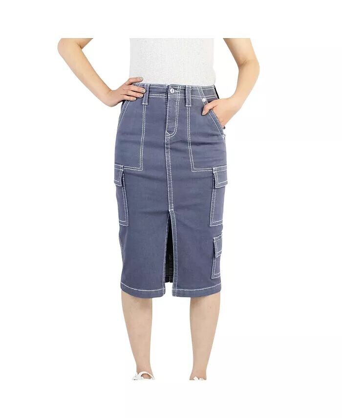 Женская шиферная юбка-карго Indigo Poppy, серый
Женская шиферная юбка-карго Indigo Poppy, серый