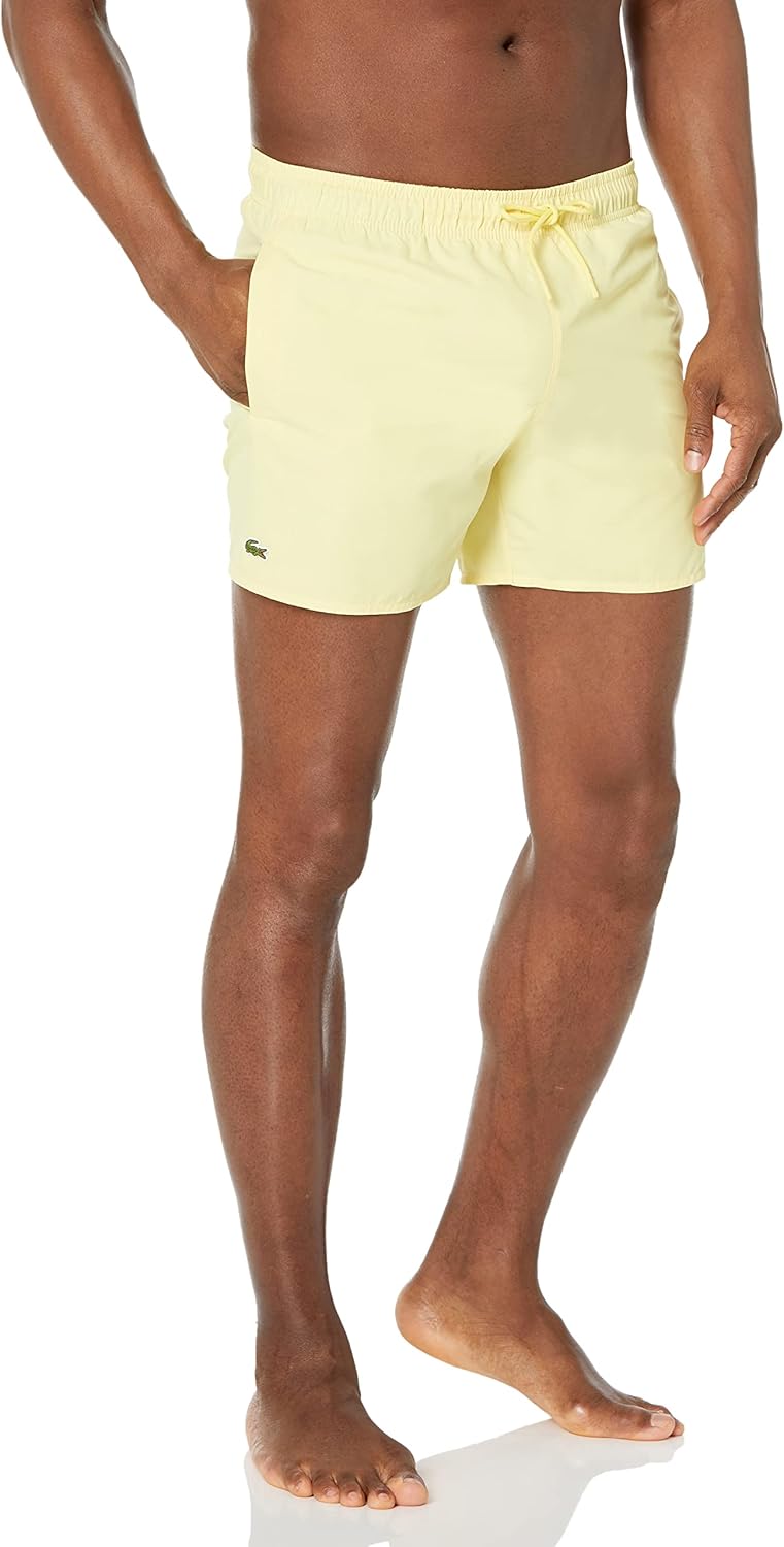 Мужские быстросохнущие плавательные шорты Lacoste 5,5 дюймов, Yellow/Green
Мужские быстросохнущие плавательные шорты Lacoste 5,5 дюймов, Yellow/Green
