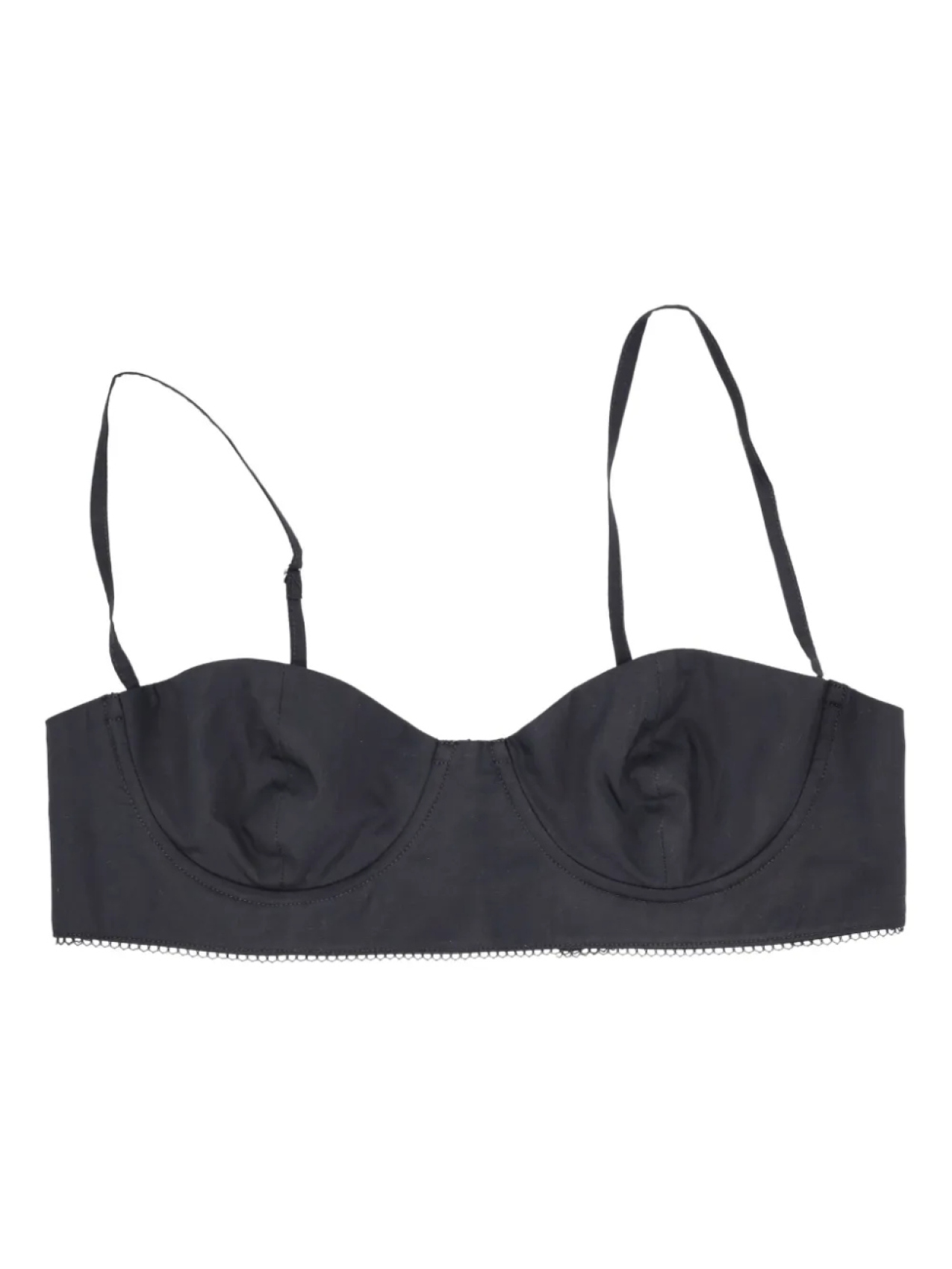 Хлопковый бюстгальтер-бралетт LA ROSE, черный
Хлопковый бюстгальтер-бралетт LA ROSE, черный