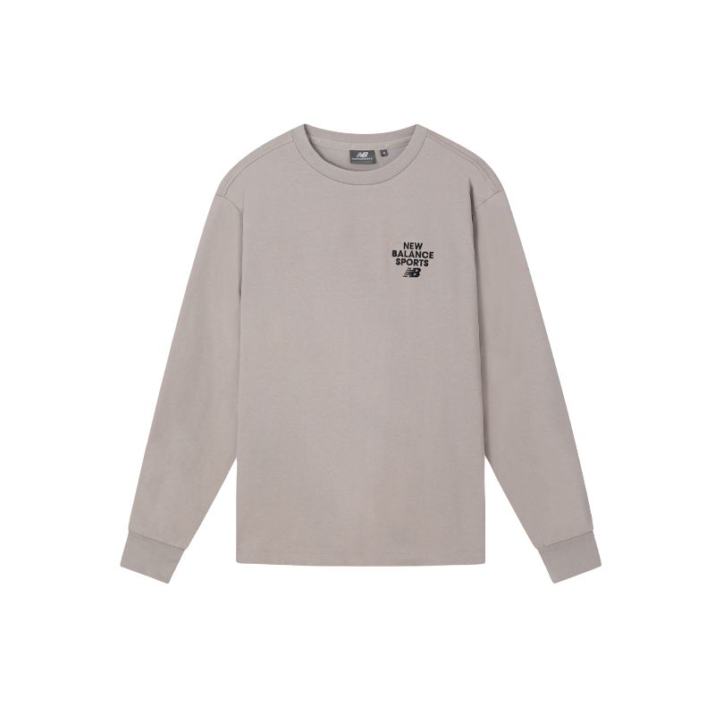 Футболка унисекс бежевая New Balance
Футболка унисекс бежевая New Balance