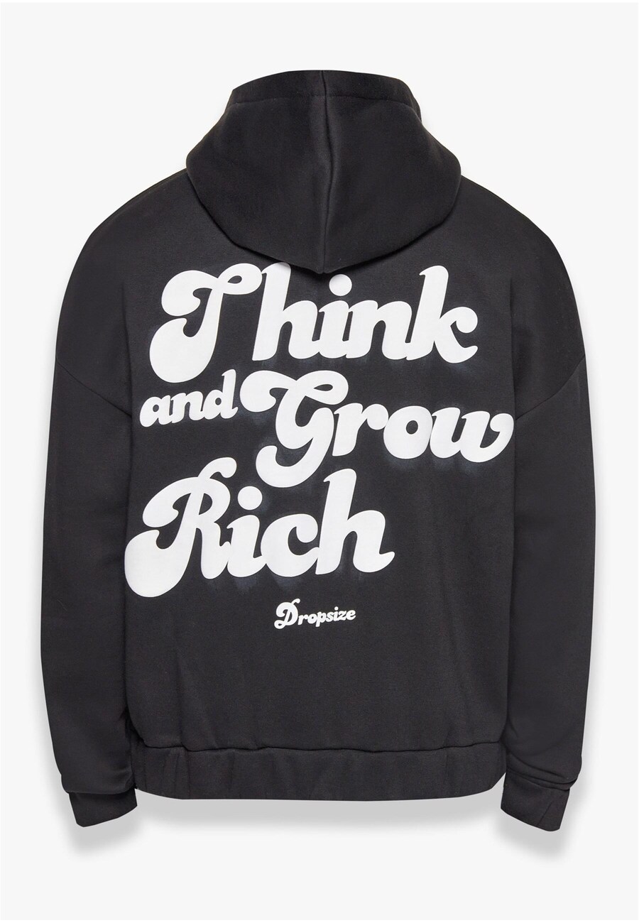 Толстовка с капюшоном на молнии Dropsize Zip-Up Hoodie Heavy Grow Rich, черный
Толстовка с капюшоном на молнии Dropsize Zip-Up Hoodie Heavy Grow Rich, черный