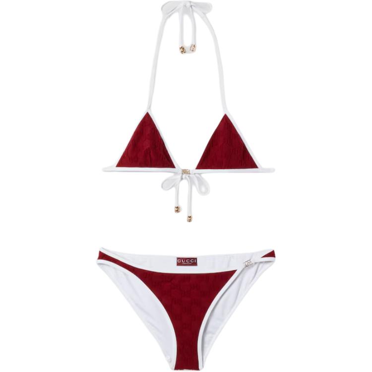 Бикини из махровой ткани GUCCI, красный
Бикини из махровой ткани GUCCI, красный