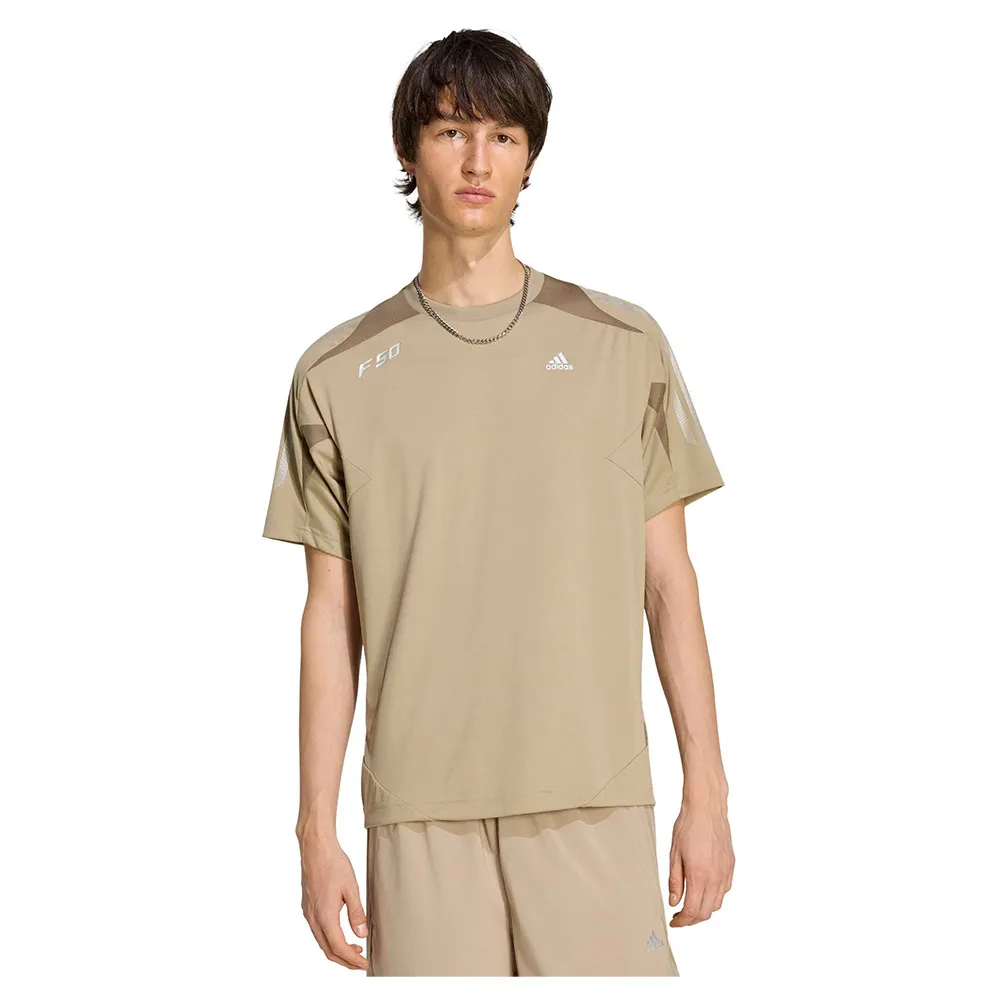 Футболка с коротким рукавом adidas Originals F50, бежевый
Футболка с коротким рукавом adidas Originals F50, бежевый