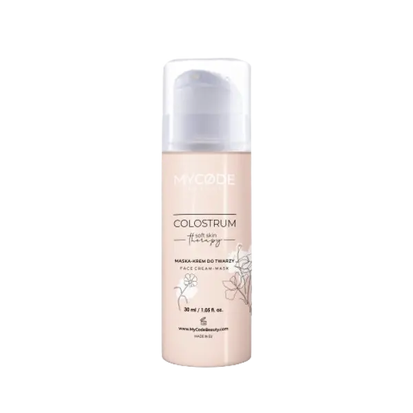 Антивозрастная, интенсивно восстанавливающая крем-маска нежной консистенции на ночь, 30 мл Mycode Beauty Colostrum light
Антивозрастная, интенсивно восстанавливающая крем-маска нежной консистенции на ночь, 30 мл Mycode Beauty Colostrum light