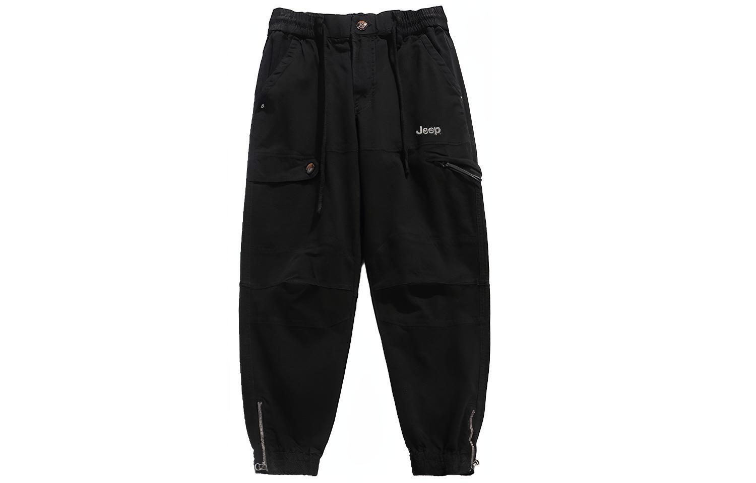 Грузовые штаны унисекс Jeep, черный
Грузовые штаны унисекс Jeep, черный