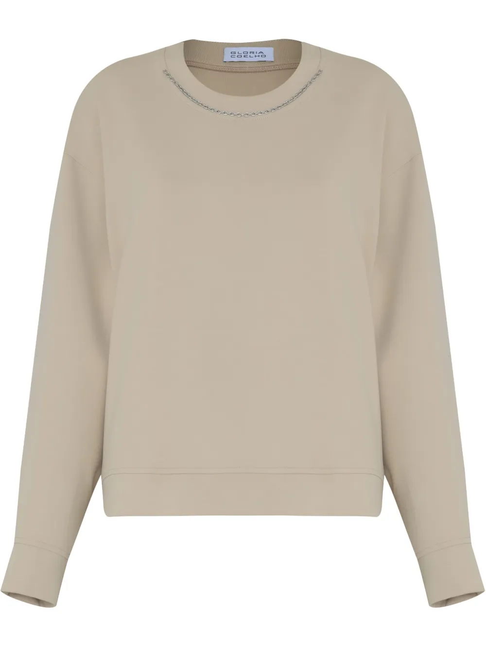 Толстовка с цепочкой Gloria Coelho, нейтральный
Толстовка с цепочкой Gloria Coelho, нейтральный