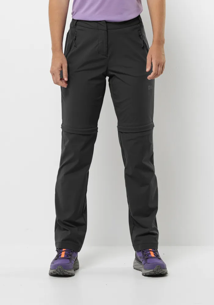 Функциональные брюки Jack Wolfskin "GLASTAL ZIP OFF PANTS W", черный 
Функциональные брюки Jack Wolfskin "GLASTAL ZIP OFF PANTS W", черный