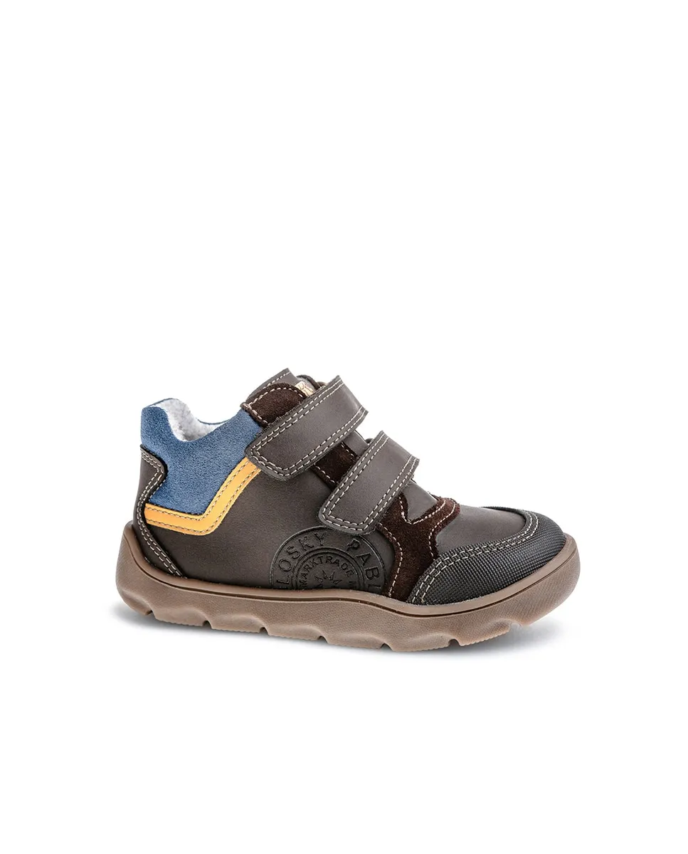 Детские ботинки на липучках Pablosky, темно-коричневый
Детские ботинки на липучках Pablosky, темно-коричневый