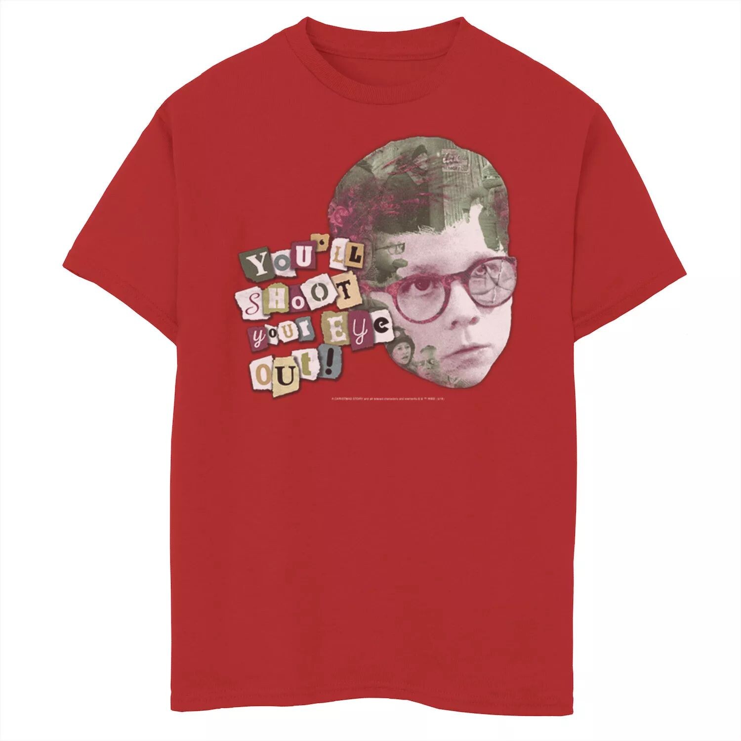 Футболка с коллажем для мальчиков 8–20 лет «Рождественская история Ральфи, ты выстрелишь глаз» Licensed Character
Футболка с коллажем для мальчиков 8–20 лет «Рождественская история Ральфи, ты выстрелишь глаз» Licensed Character