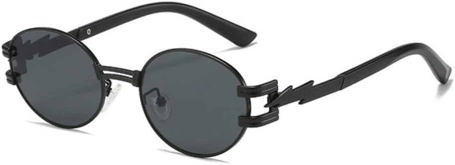 Женские солнцезащитные очки в стиле панк, маленькие овальные, с прозрачными линзами с градиентом, защита от УФ-излучения UV400. Мужские солнцезащитные очки с металлическими дужками LANGSER, Black Grey
Женские солнцезащитные очки в стиле панк, маленькие овальные, с прозрачными линзами с градиентом, защита от УФ-излучения UV400. Мужские солнцезащитные очки с металлическими дужками LANGSER, Black Grey