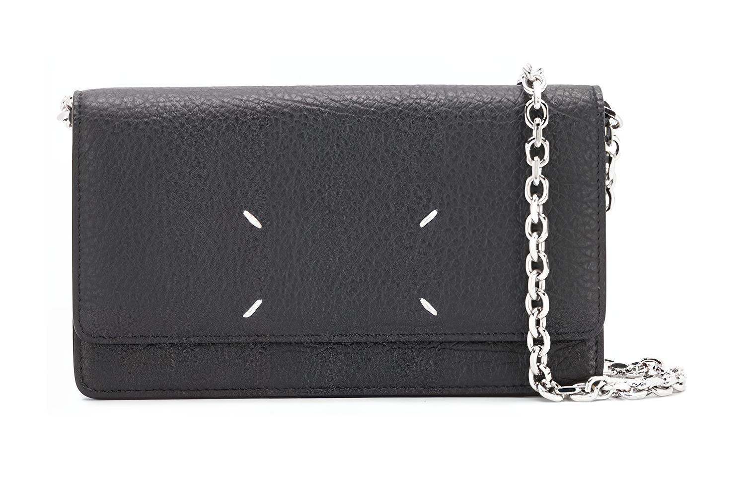 Maison Margiela Сумка на цепочке из телячьей кожи Сумка через плечо Кроссбод Женский бумажник черный
Maison Margiela Сумка на цепочке из телячьей кожи Сумка через плечо Кроссбод Женский бумажник черный