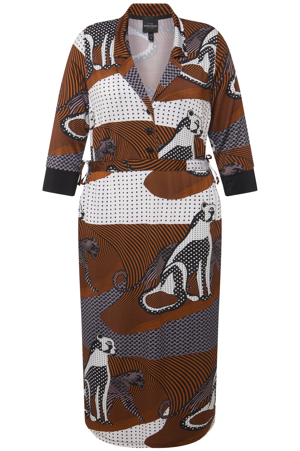 Платье Ulla Popken Midi, цвет vanille
Платье Ulla Popken Midi, цвет vanille