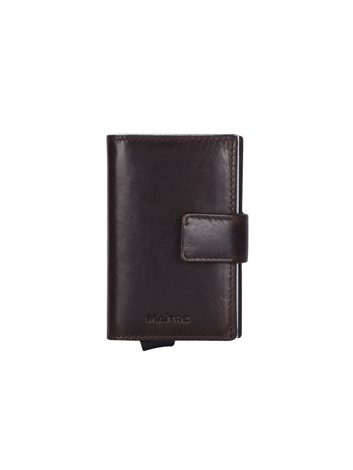 Кошелек Maître, темно-коричневый
Кошелек Maître, темно-коричневый