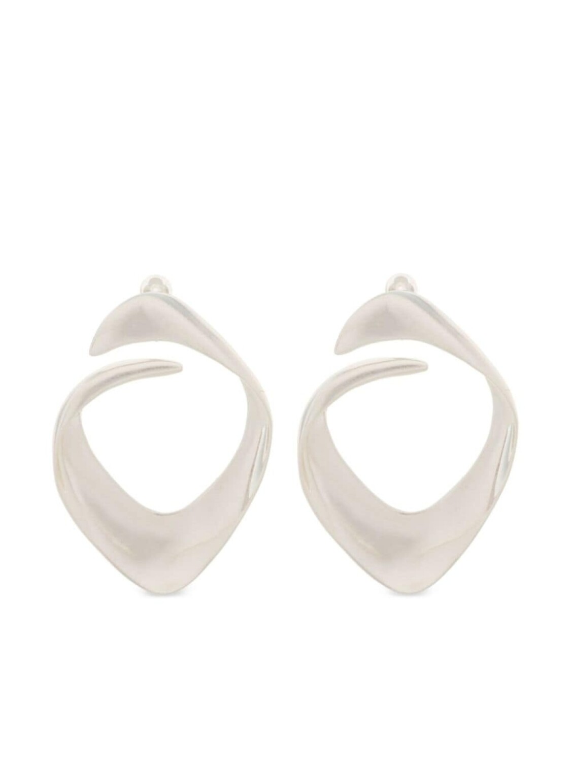 Латунные серьги Лола Cult Gaia, серебряный 
Латунные серьги Лола Cult Gaia, серебряный