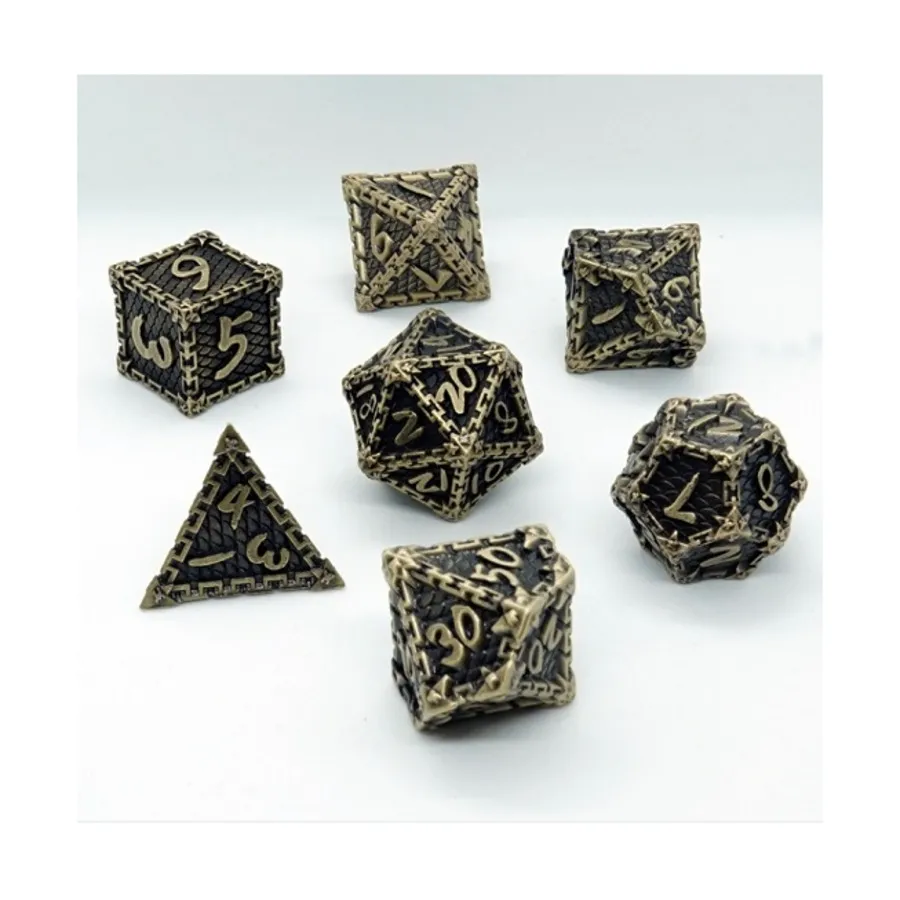 Поли Сет Ронин (7), Metal Dice (Chronicle Cards)
Поли Сет Ронин (7), Metal Dice (Chronicle Cards)