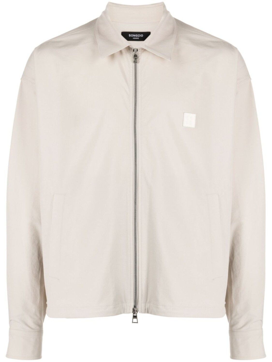 Куртка-рубашка на молнии с нашивкой-логотипом SONGZIO, коричневый
Куртка-рубашка на молнии с нашивкой-логотипом SONGZIO, коричневый