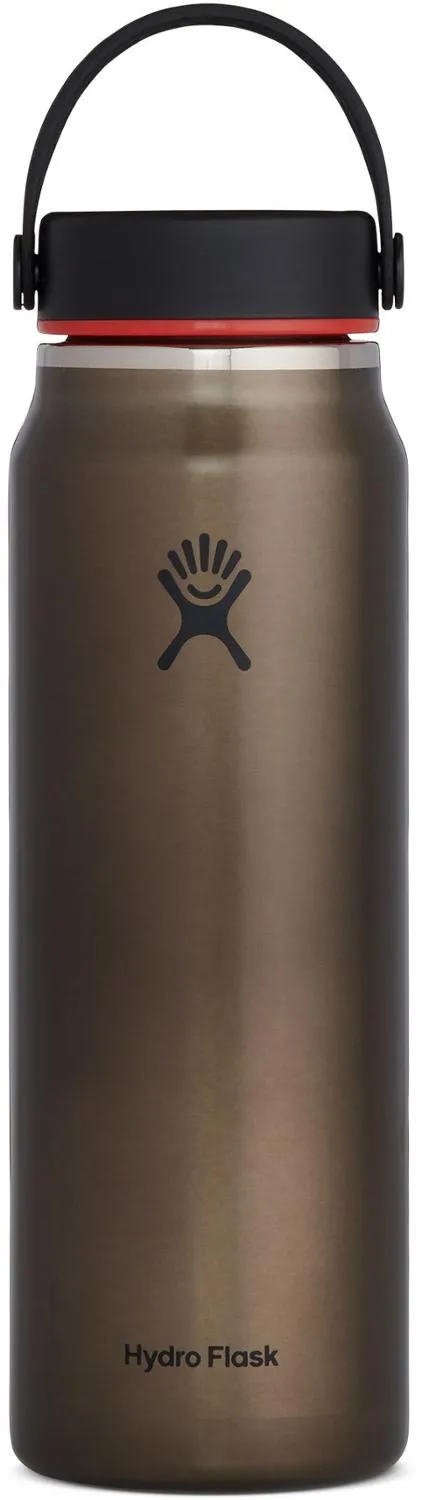 Легкая вакуумная бутылка с широким горлом Hydro Flask, Obsidian 
Легкая вакуумная бутылка с широким горлом Hydro Flask, Obsidian