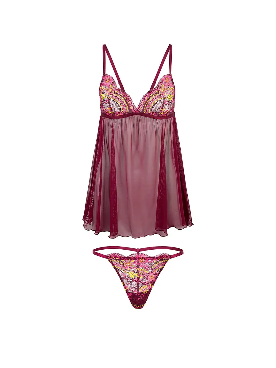 Anatta Babydoll ночная рубашка Adore Me, цвет Garden Printed Lace Red
Anatta Babydoll ночная рубашка Adore Me, цвет Garden Printed Lace Red