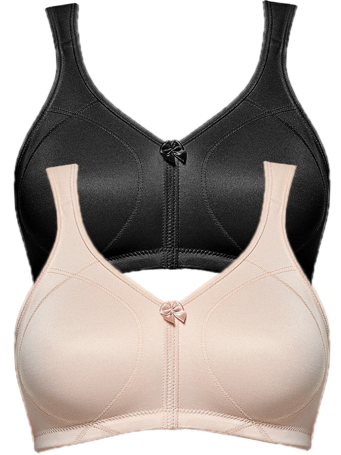 Бюстгальтер без косточек SUSA 2er Pack Entlastungs BH Topsy Plus, цвет Schwarz cappuccino
Бюстгальтер без косточек SUSA 2er Pack Entlastungs BH Topsy Plus, цвет Schwarz cappuccino